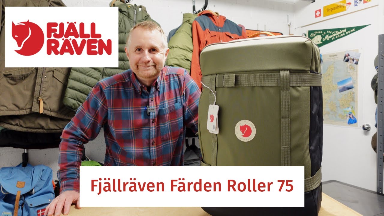 NEW Färden Roller 75 from Fjallraven | Lets Check it out & pack it