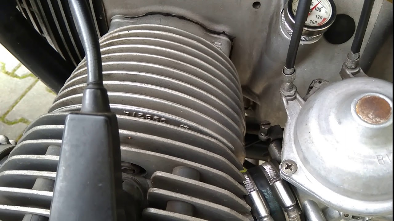 Bmw R80/7 1981 ventil klang Valve sound dźwięk zaworów - YouTube
