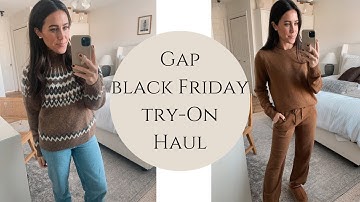 Gap Black Friday ROUND UP Try-On HAUL!