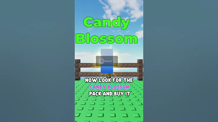 How to get candy blossom seeds in grow a garden 😱 #shorts #growagarden #roblox