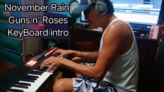 November Rain by Guns N' Roses KeyBoard intro screenshot 4
