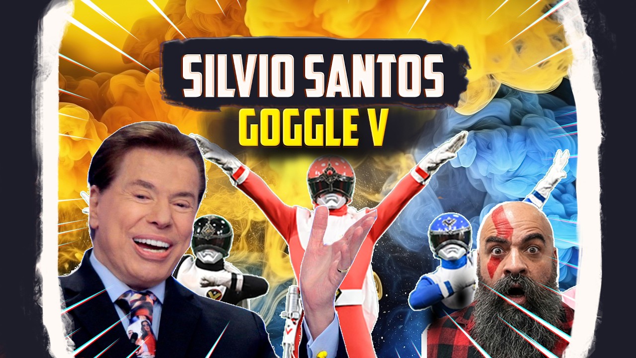 SILVIO SANTOS CANTANDO A ABERTURA DO DAI SENTAI GOOGLE V