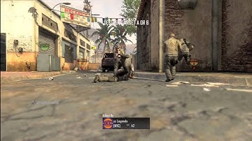 Black Ops 2 Spawn Combat Axe Kill on Slums by zz Legends - Victim = Nodnall996