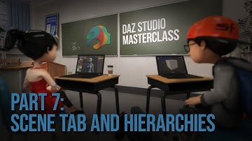 Part 7: The Scene Tab | Daz Masterclass | Intro