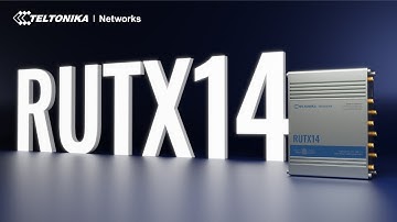 RUTX14 - LTE CAT12 Industrial Cellular Router