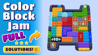Color Block Jam Level 1458 Walkthrough (1459 & 1460) | HARD LEVELS! 🚧 Solutions & Tips