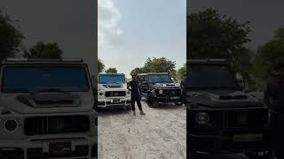 Brabus G63 In city chiniot #aura #mercedesamgsl #allblack