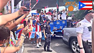 PUERTO RICAN PARADE IN BUSHWICK KNICKERBOCKER JUNE 14 2026 🇵🇷🧡💙