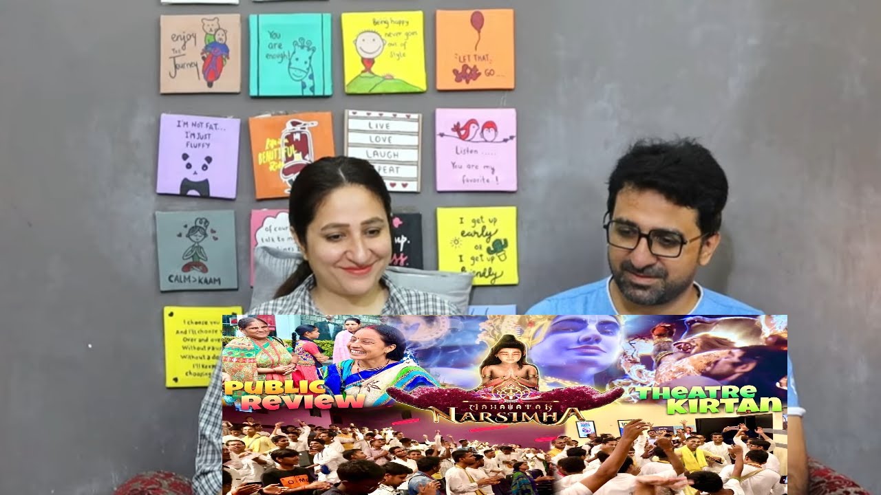 Pak  Reacts to History me pehli baar Theatre Bana Mandir  | Mahavtar Narsimha with Iskcon Devotees