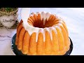كيكة الليمون المنعشه متل الاسفنج بطريقه جدا سهله وبسيطه Refreshing Lemon Cake 