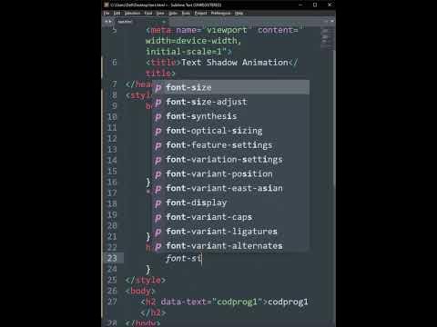 Creative Text Animation Effects | HTML | CSS - YouTube