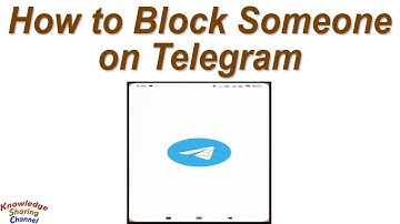 Hoe blokkeer je iemand op Telegram?