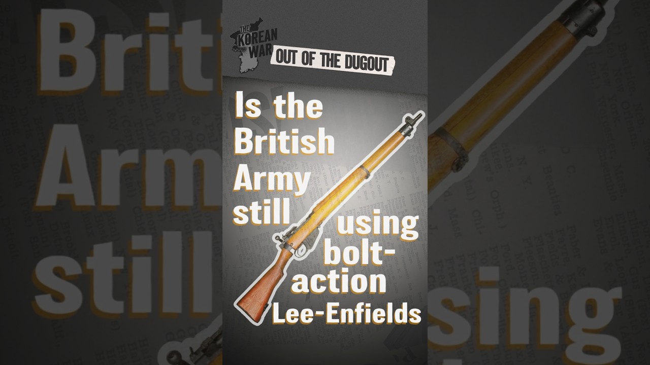 Is the British Army still using bolt-action rifles? - #OOTD #shorts