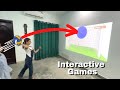 Interactive games using computer vision