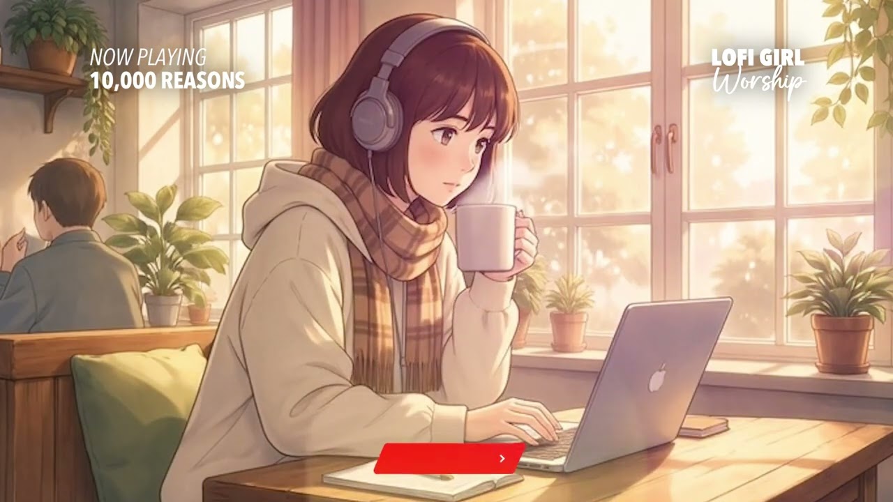 10,000 Reasons - Relaxing Worship Lofi for Study, Work, Prayer and Sleep [Instrumental Cover]