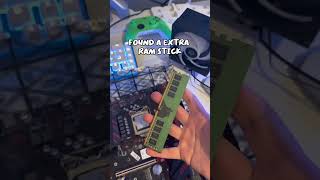 AMD RX 580 budget build 👑🔥 #buildapc #pcbuild #pc #goviral #amd #intel #computerbuild