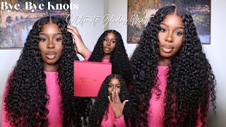 I AM IN LOVE!! GLUELESS 9X6 PRE-CUT LACE CLOSURE WIG INSTALLATION + REMOVABLE COMBS| FT. ISEE HAIR