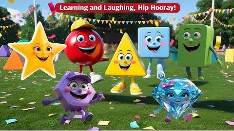 Learn Shapes for Kids | Fun Learning Shapes with Circle, Square, Triangle & More | Wee Magic TV