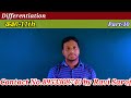Some important Questions by differentiation method Part 10