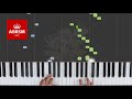 Ecossaise in G / ABRSM Piano Grade 2 2021 & 2022, A:3 / Synthesia Piano tutorial