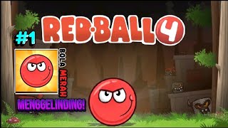 BOLA MERAH MENGGELINDING MENYELAMATKAN DUNIA! | Red Ball 4 screenshot 2