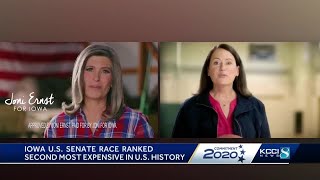 Ernst, Greenfield running second most expensive political race in U.S. history