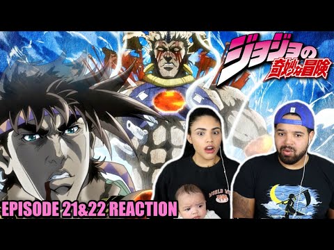 JOSEPH VS WAMUU! JoJo's Bizarre Adventure Episode 21 And 22 REACTION!