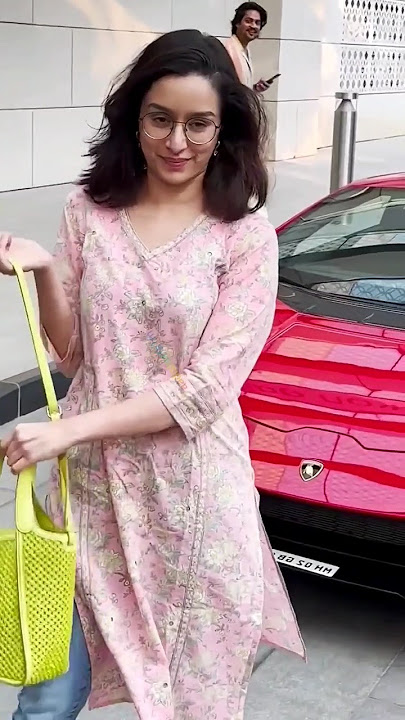 lamborghini the Shraddha Kapoor choice ❤️#shraddhakapoor #lamborghini #shorts #sorts
