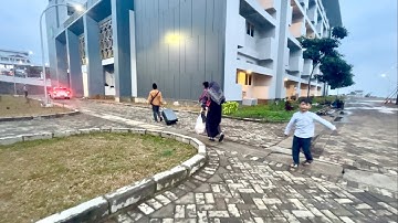 Mengantar sulung berangkat ke Ma’had Kampus UIN 3 Malang pulang malam jalan sepi gelap