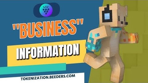 Beeders Tokenization Tool - Business Information