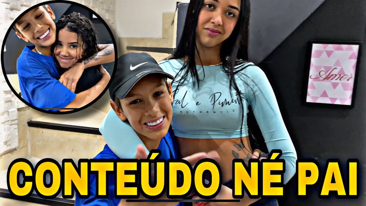 NZ B3lJOU A TELEZ PRA CONTEÚDO 😂/ ANA ESTÁ GOSTANDO DELE MESMO???