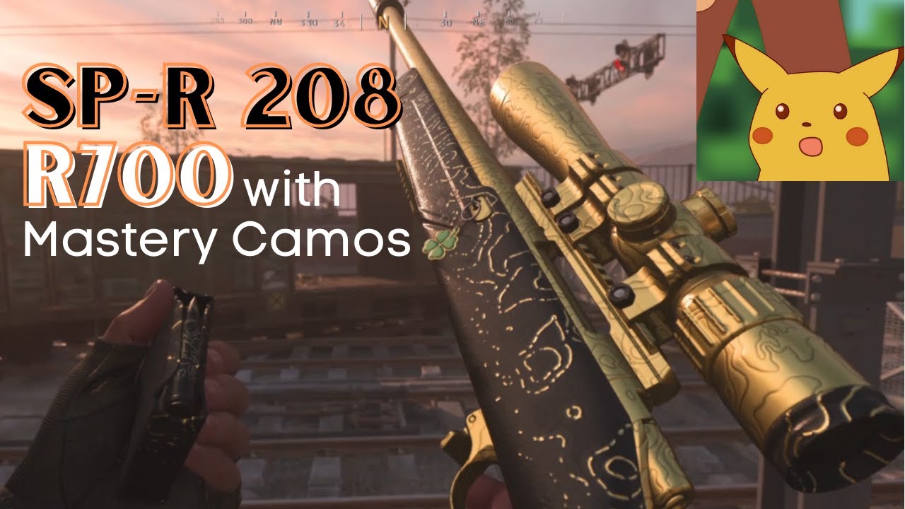 SP-R 208 (R700) New Season 6 Marksman Rifle with Mastery Camos