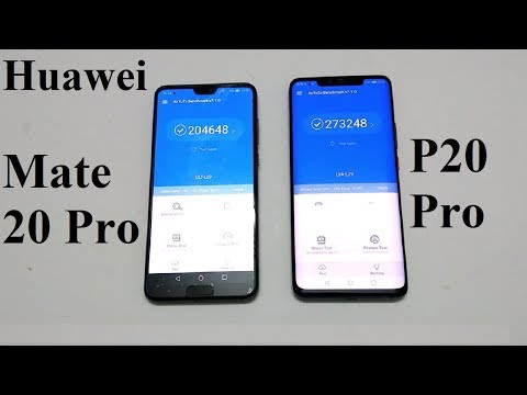 Huawei Mate 20 Pro vs Huawei P20 Pro - BENCHMARK COMPARISON