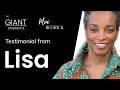 Lisa's Testimonial | Day One Thoughts | The Giant Experience