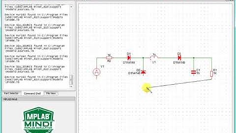 MPLAB Mindi simple tutorial