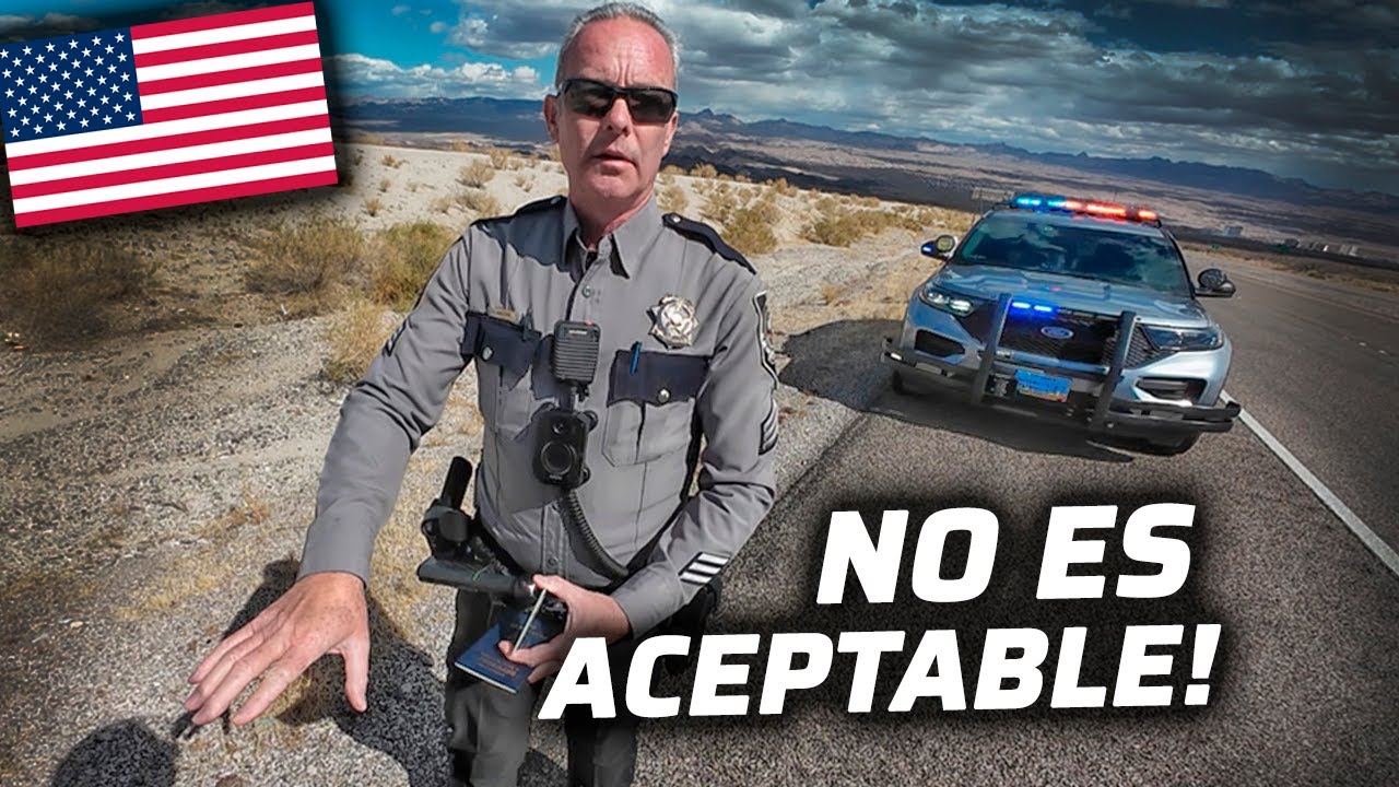 ME DETIENE LA POLICIA YENDO HACIA LAS VEGAS👀😲 | NEVADA🇺🇲