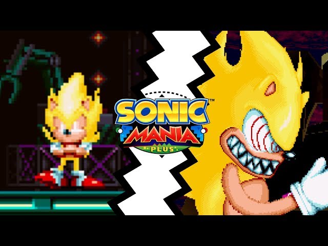 Sonic Mania: Super Sonic Vs. Fleetway Super Sonic MOD!  ✪ Super Sonic Vs.  Fleetway Super Sonic? :o :o :o É o MOD que fizeram no Sonic Mania. Assista  e veja que