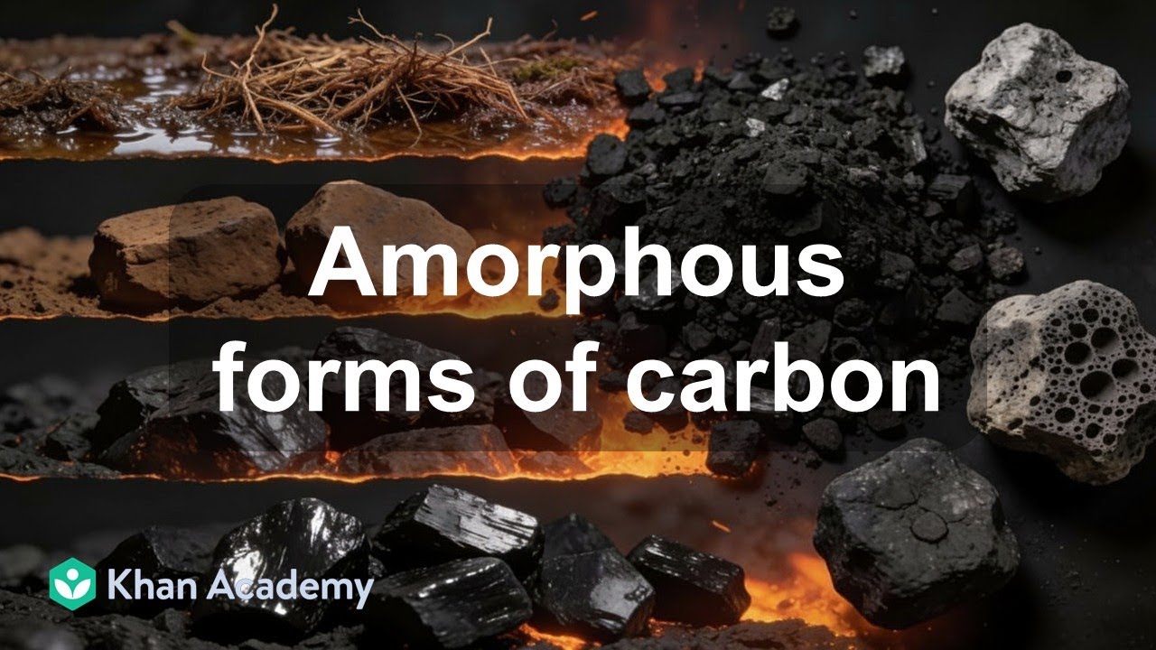 Amorphous forms of Carbon - Coal, Charcoal, Coke | Carbon: An Important Element | Class 9 | Science