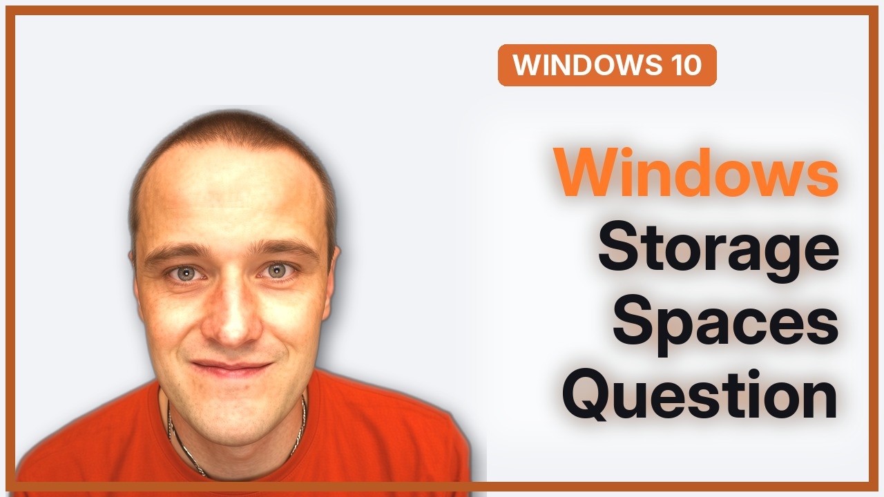 Problems with Storage Spaces feature in Windows 10 - YouTube
