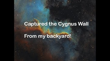Astrophotography:  I captured the Cygnus Wall!