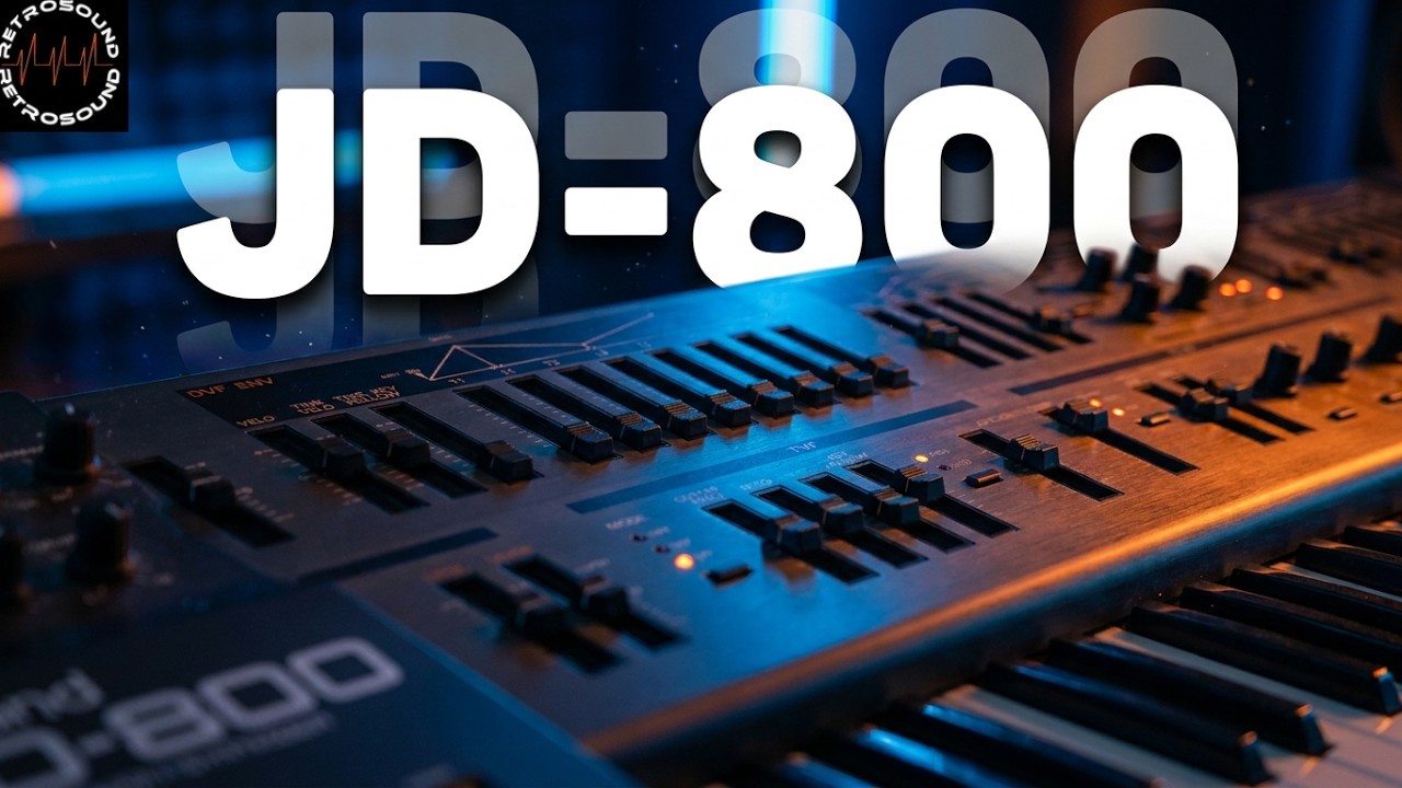 Roland JD-800 Synthesizer ~ Best of RetroSound Demo - YouTube