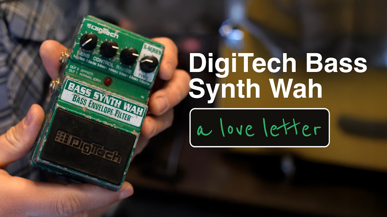 DigiTech Bass Synth Wah: A love letter - YouTube