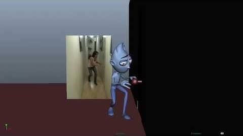 3D Animation of a Sneaky Walk