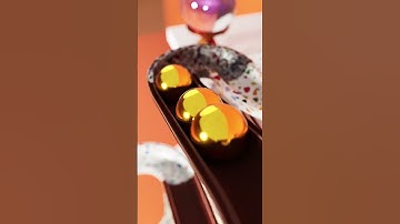 Most Satisfying Marble Run 5 #animation  #relaxing #blender #render