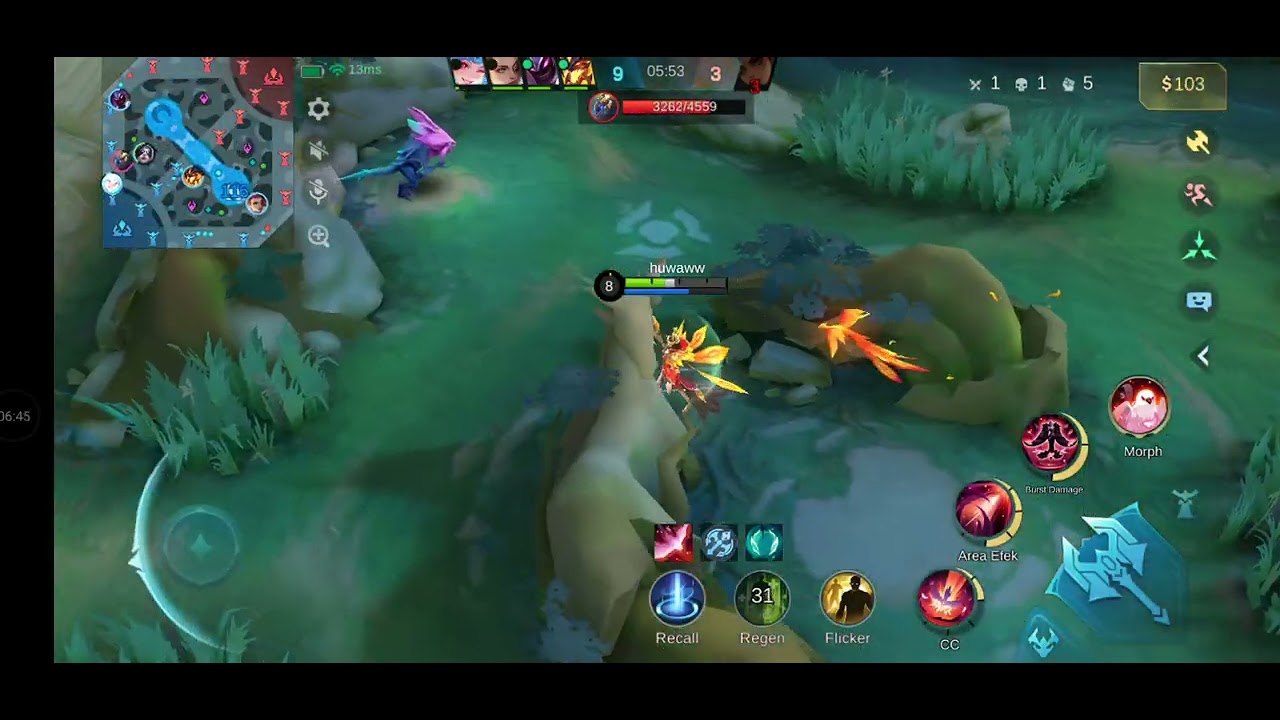 Gameplay pharsa mlbb 