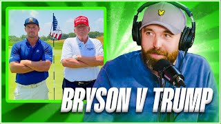 We discuss the Bryson DeChambeau & Donald Trump video!