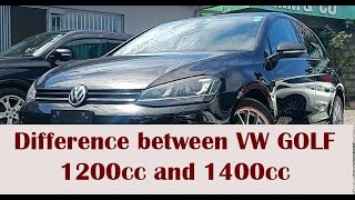Vw Golf Mk7 1200Cc Vs 1400Cc