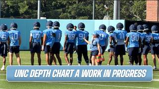 Information UNC FB Depth Chart A Work in Progress | Inside Carolina Analysis College Football News