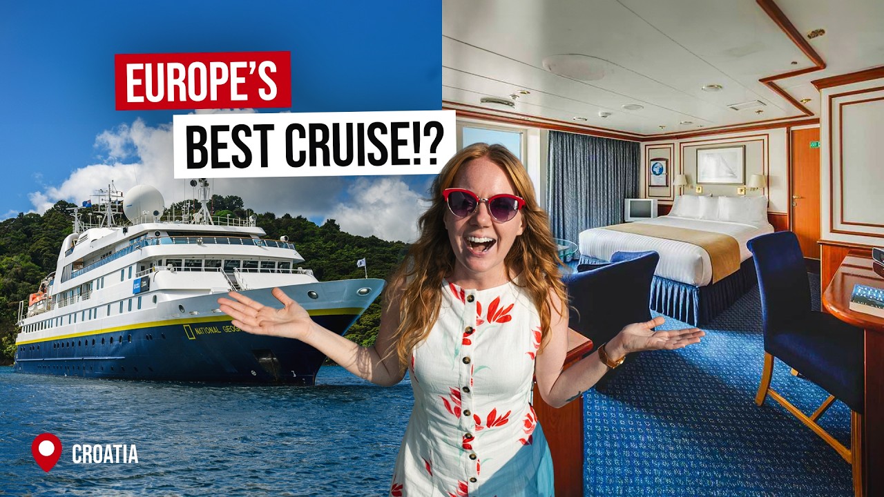 We Boarded a LUXURY Cruise! - Inside a National Geographic Expedition Ship 🤩 FULL TOUR