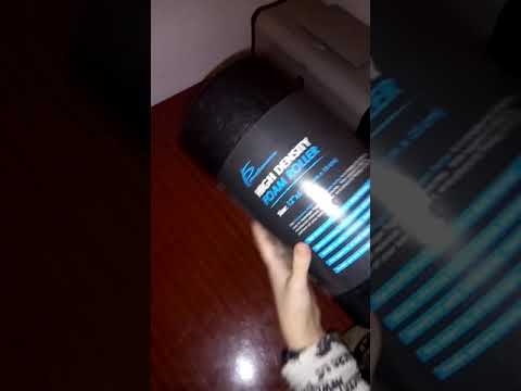 Масажний ролик ProSource High Density Foam Roller 45.7х15.2 см Black (PS-2116-foam-18x6-black)